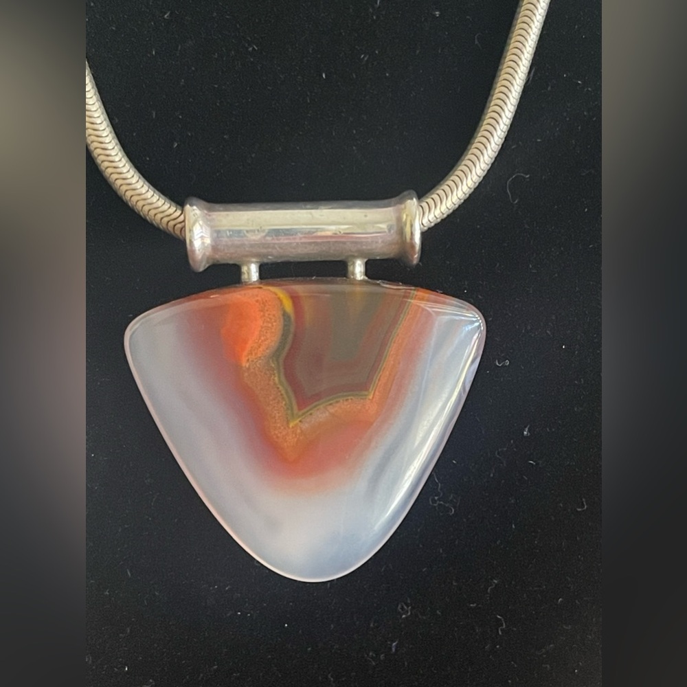 Natural jasper stone. It’s so smooth, it almost feels like a talisman or fetish.